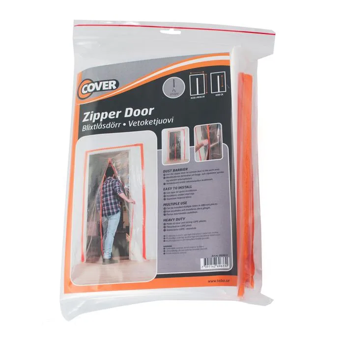 TEBO Cover 869635 Blixtlåsdörr L L-formad öppning