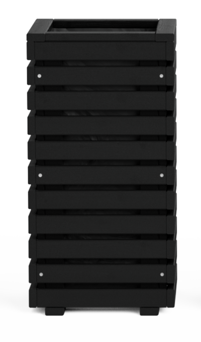 PLANTERINGSLÅDA HORIZONT 2 SVART RAL9005