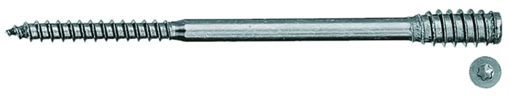 Fischer 59061 Distansskruv ASL 6x80 mm, 100-pack