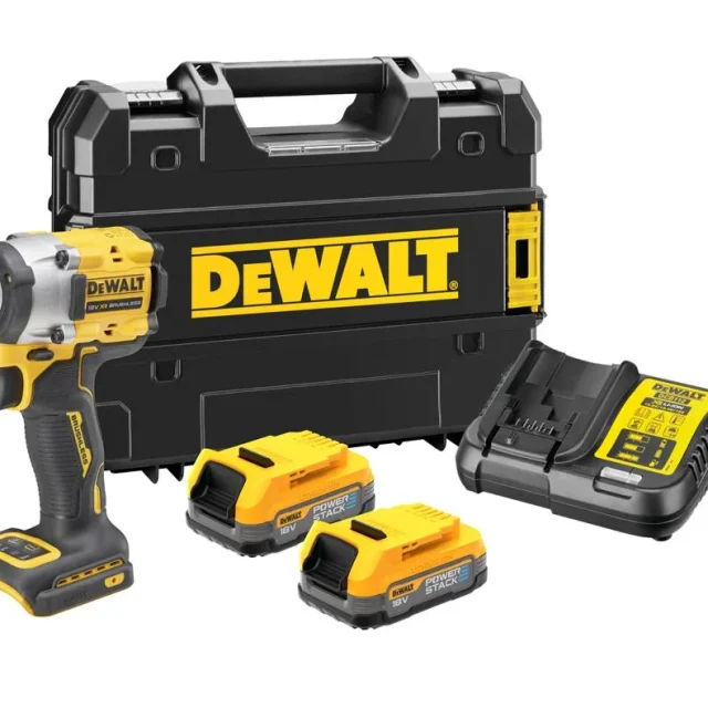 Dewalt DCF921E2T-QW Mutterdragare med batteri och laddare