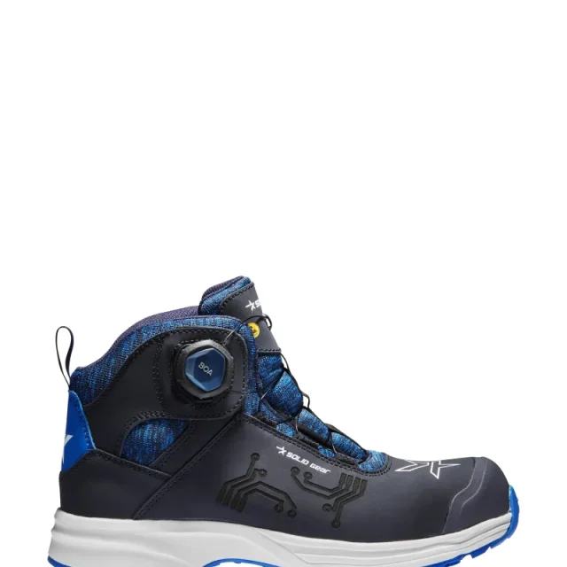 Solid Gear Nautilus Skyddskänga blå, S3, BOA, glasfiberhätta 36