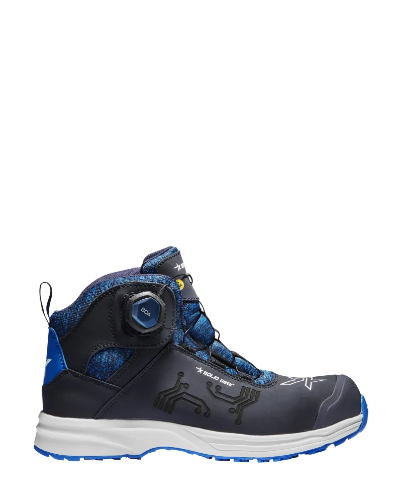 Solid Gear Nautilus Skyddskänga blå, S3, BOA, glasfiberhätta 36