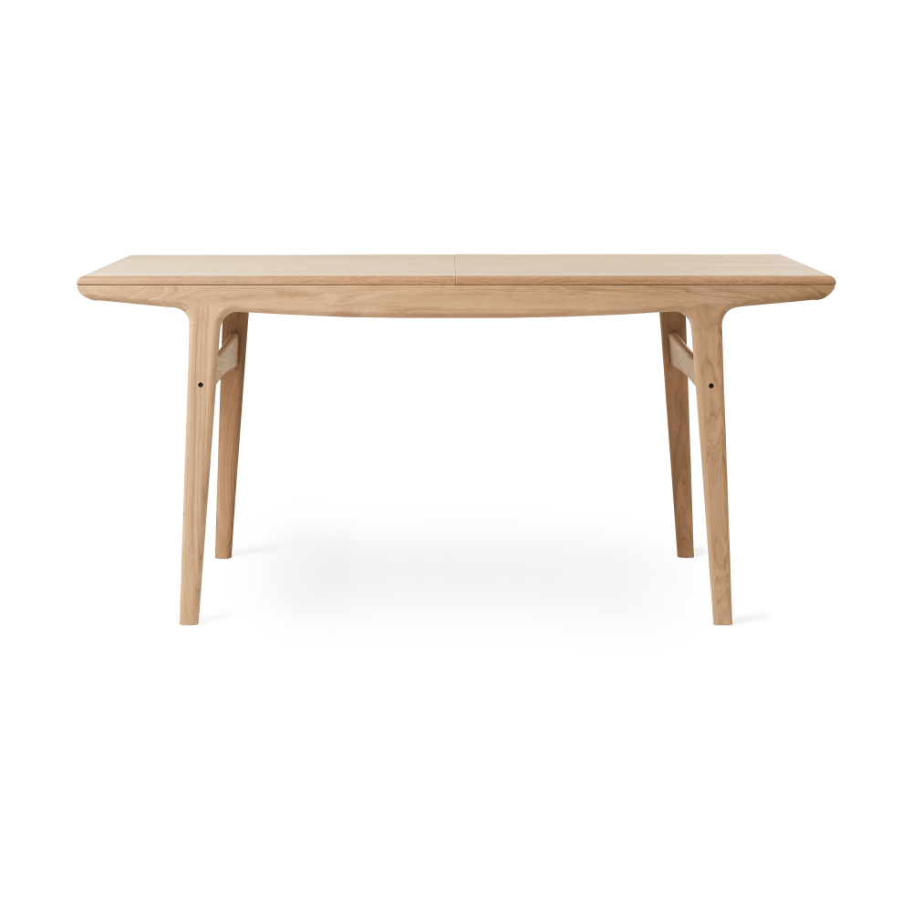Evermore matbord inkl. 2 iläggsskivor á 45 cm, Natural oak, 160 cm
