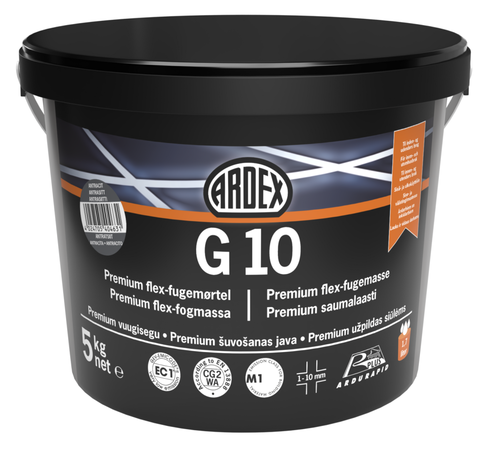 KAKEL/KLINKERFOG G10 ARDEX JURABEIGE 1-10MM 40464 5KG