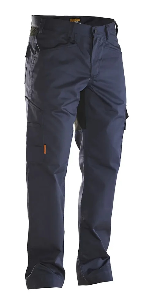 Jobman 2317 Arbetsbyxa marinblå/svart D124
