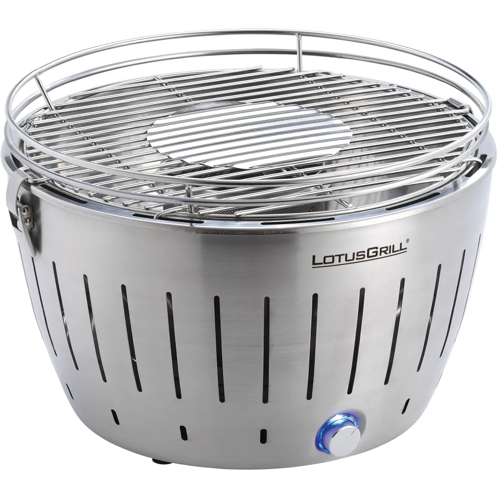 LotusGrill G 340 Kolgrill 34 cm, rostfritt stål