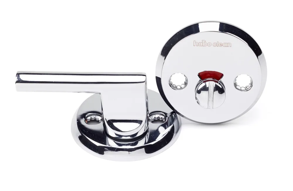 Habo A265 HCP Clean WC-beslag polerad 38-65 mm - Bild 2