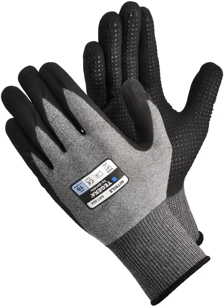 Tegera 884A Montagehandske Nylon/Nitrilfoam 10