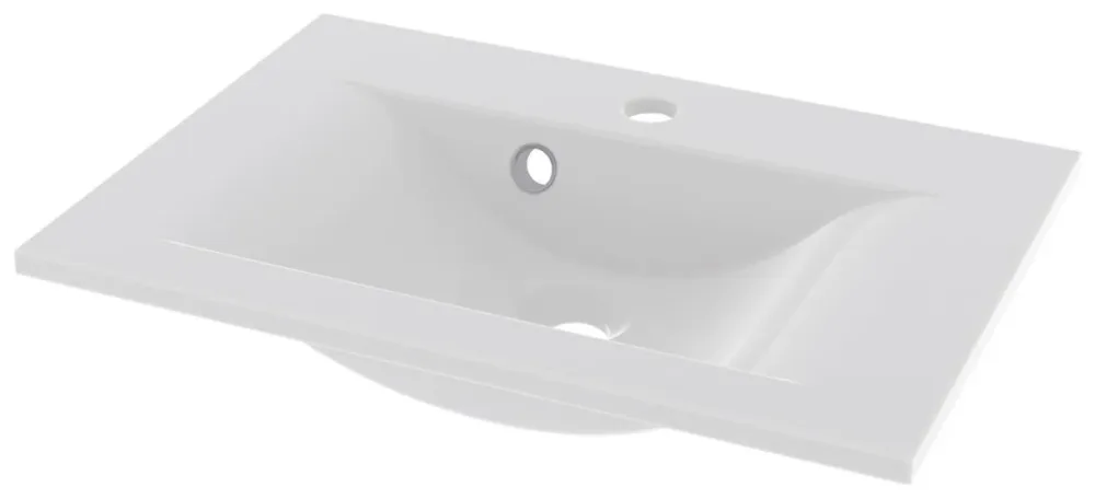 Svedbergs Munka Tvättställ vit 60x35 cm