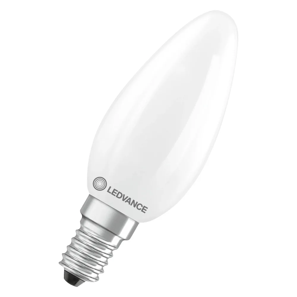 LEDVANCE Superior LED-lampa 2,5 W, 470 lm, 2700 K, E14, dimbar Klart glas - Bild 2