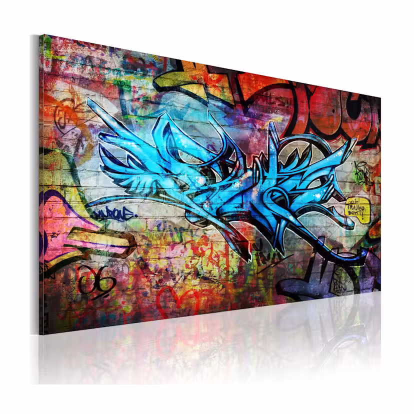 Tavla Arkiio Anonymous Graffiti 120x80 cm