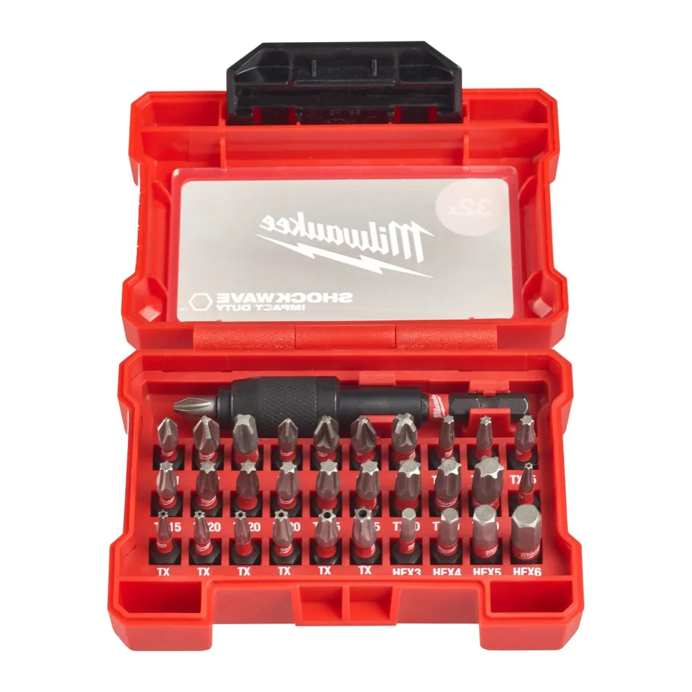 Milwaukee Shockwave Impact Duty Bitssats 32 delar