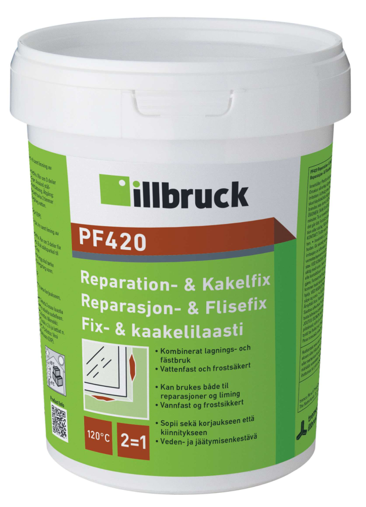 REP&KAKELFIX LJGRÅ TREMCO 1KG