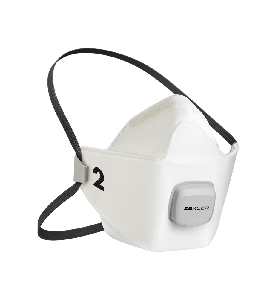 Zekler 1502V Halvmask 10-pack, filtrerande S