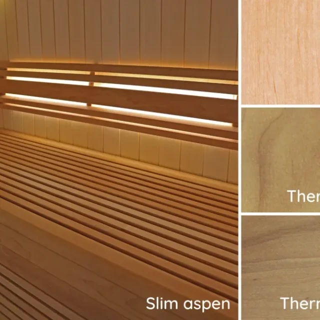 Tylö Classic S Ryggstöd Asp