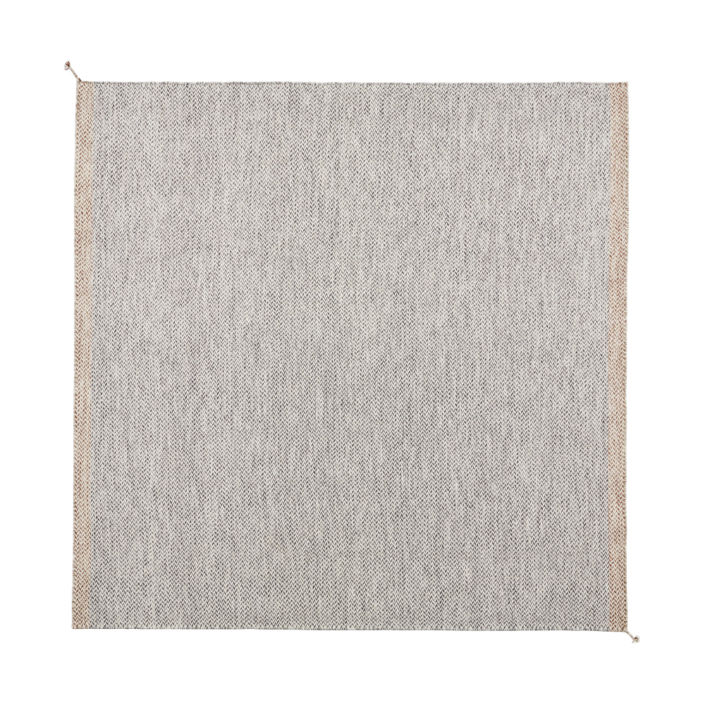 Ply ullmatta 240x240 cm, Black-white