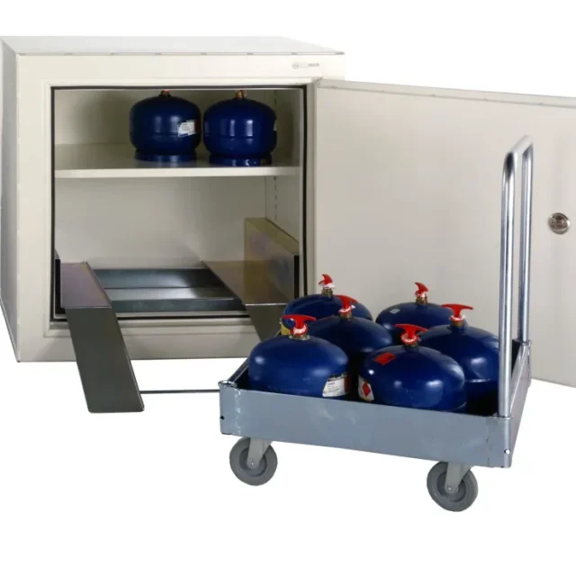 JiWa EI30 GAS2 Gasolskåp avskiljande, 770 mm djup 1125x925x770 mm