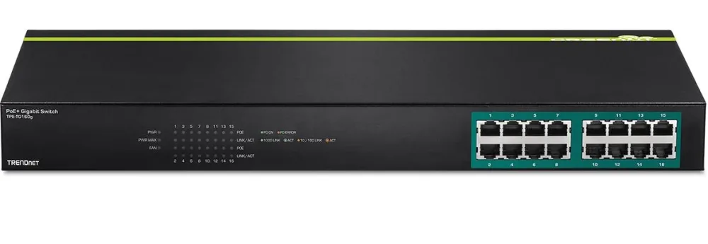 TRENDnet TPE-TG240G Switch fläktlös, metall 24 portar