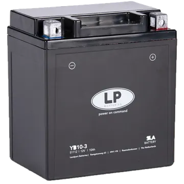 LP Batteries LPYB10-3 Startbatteri 12V, 10 Ah