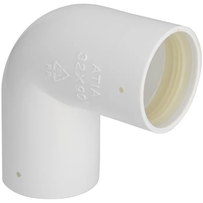 Faluplast 3003054112 Böj med gummitätning 40 mm, 45°