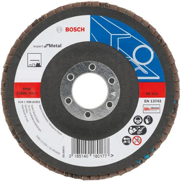 Bosch Expert for Metal Lamellslipskiva 115x22,23mm K120
