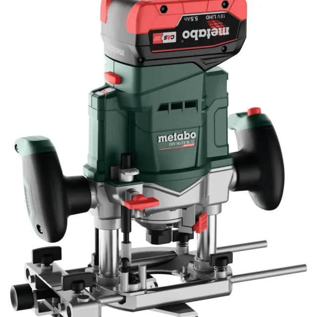 Metabo OVF18LTXBL Handöverfräs med batteri, utan laddare