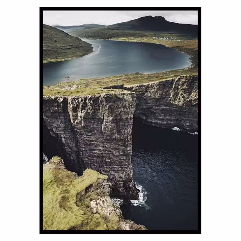 Poster Gallerix Sørvagsvatn Storlek: 30x40 cm