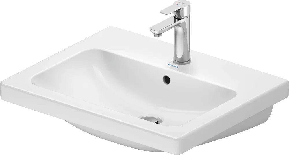 Duravit D-Code Tvättställ 600x480, 280 mm c/c