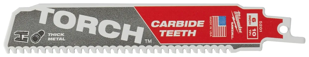 Milwaukee TCT TORCH Tigersågblad 10T, 5-pack 300 mm
