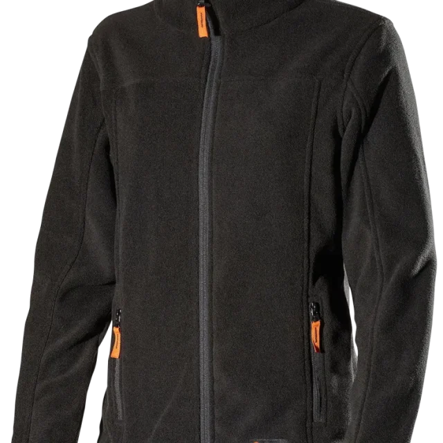 L.Brador 687P-W Fleecejacka svart, dam S