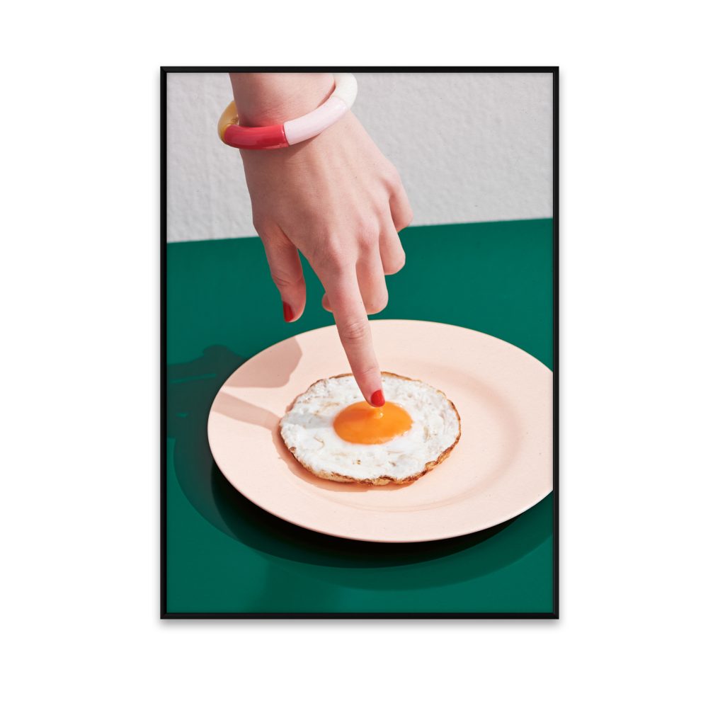 Fried Egg poster, 30x40 cm