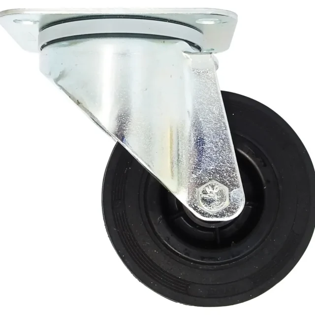Tente 9688FTP200P63 Industrihjul 200 mm, polyuret, platta 137x105 mm