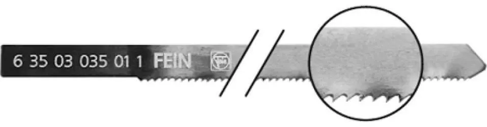 Fein 63503038016 Sticksågsblad HCS, 5-pack 88 x 4 mm