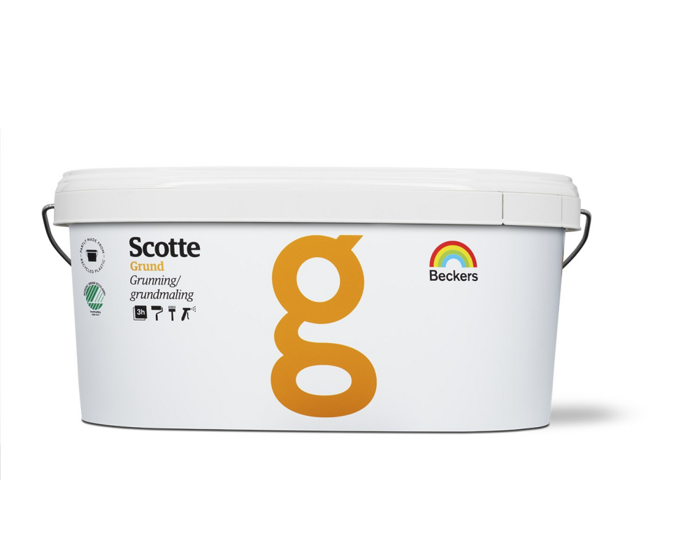 GRUNDFÄRG BECKERS SCOTTE VIT 4L