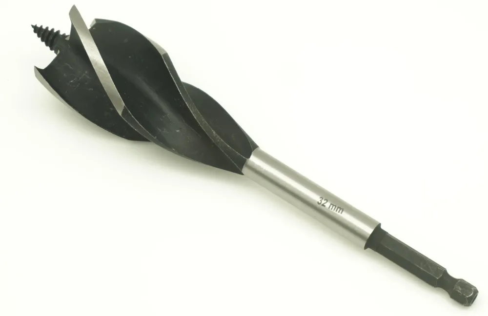 Ironside 201116 Träborr 4 skär, 1/4" sexkant, 159 mm Ø22 mm - Bild 2