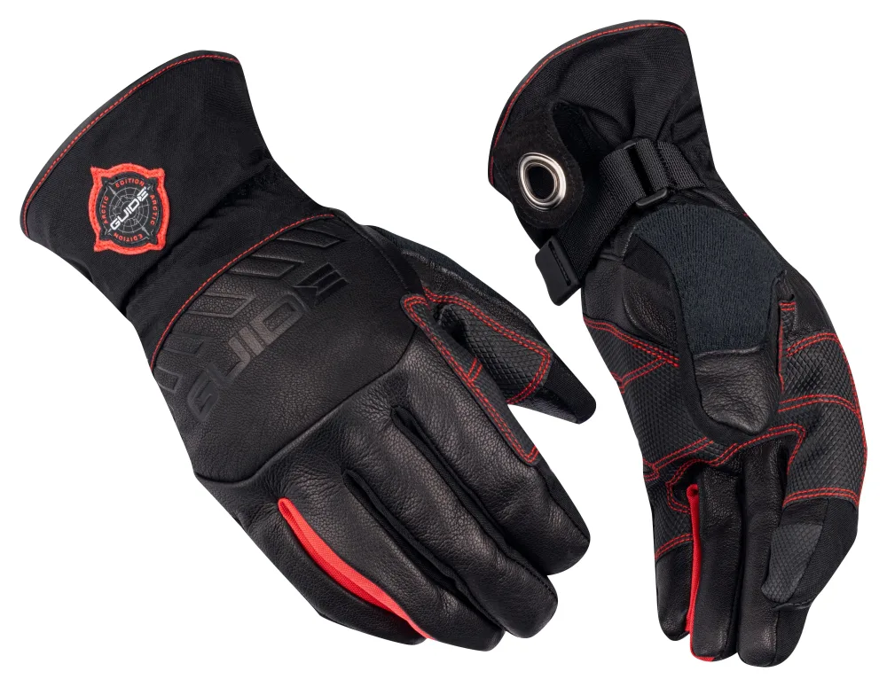 Guide Gloves 5505W HP Handske läder, vattentät, touch 9