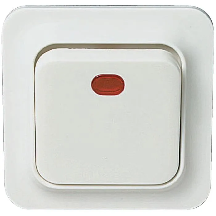 Schneider Electric Trend 183014700 Vipptryckknapp inkl. glimlampa
