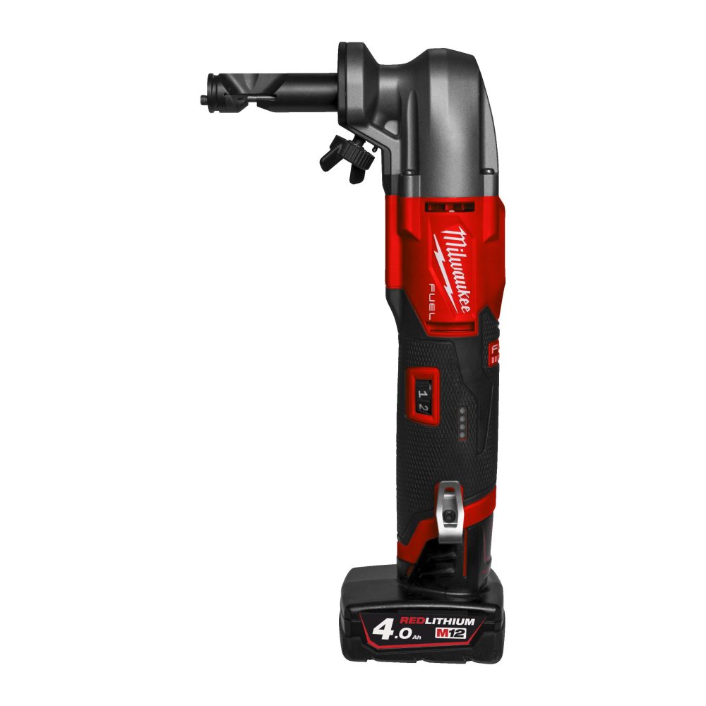 Kjøp Milwaukee Nibbler, M12 FNB16-402X, inkl. 2x4 Ah batterier og lader