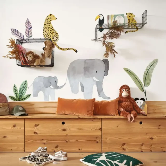 Casadeco - Elephants March Spray Up Once Upon A Time 2