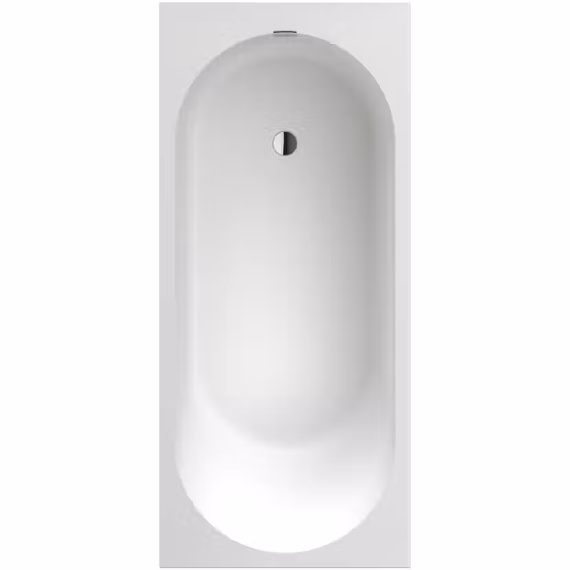 Inbyggnadsbadkar Villeroy & Boch Oberon 2.0 Solo Rektangulärt Vit Alpin