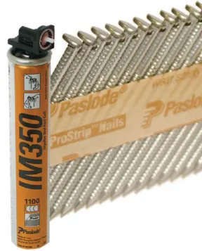 Paslode 141265 Maskinspik 1100-pack+1 BC IM350/90 EN14592 75 x 3,1 mm, ring