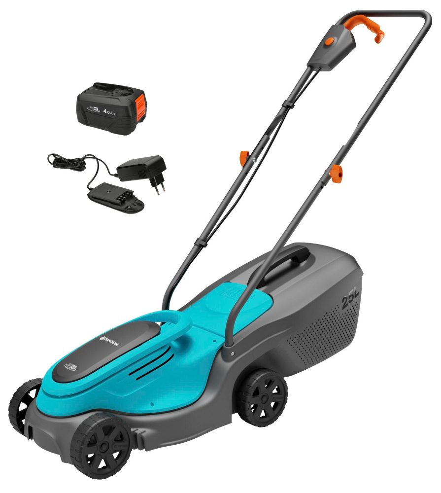 Kjøp Gardena Gressklipper Powermax 30/18V P4A, komplett med batteri og lader.