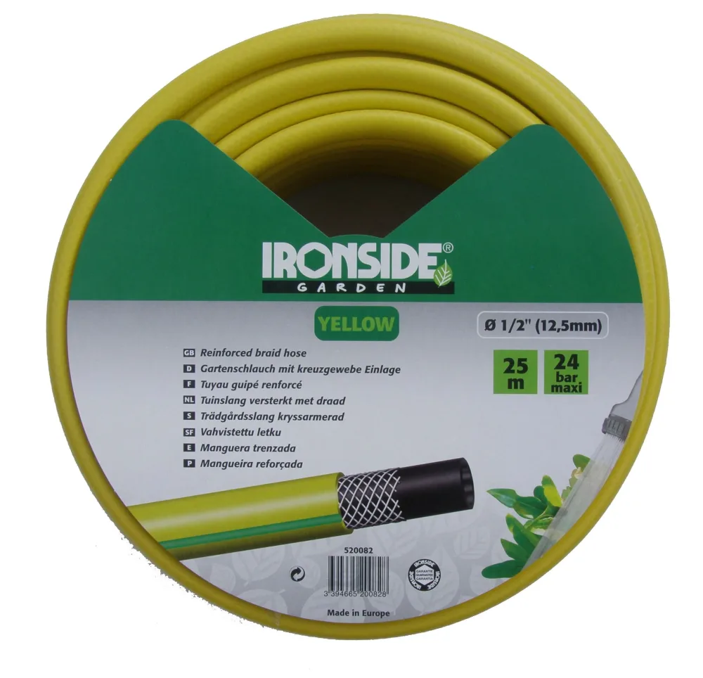 Ironside 500227 Vattenslang 1/2", kryssarmerad 25 m - Bild 2