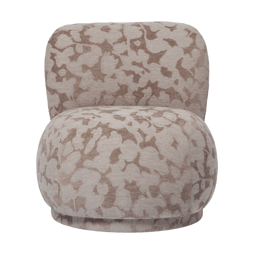 Rico lounge chair piccolo fåtölj swivel, Cilla-Taupe