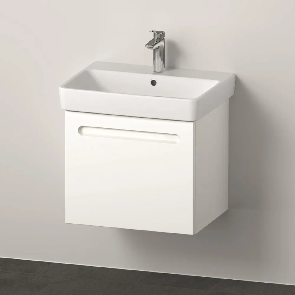 Duravit No. 1 Möbelpaket vit matt, 600x450 mm, 1 låda Utan innerlåda