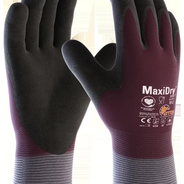 ATG MaxiDry ZERO Vinterhandske Nitril, Heldoppad 7