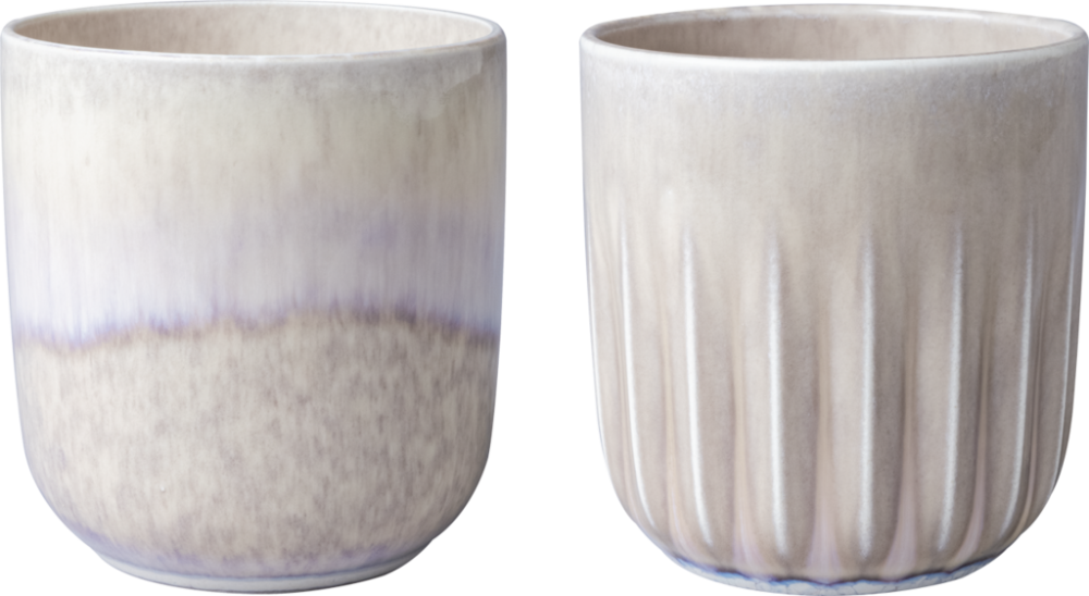 Perlemor kopp 29 cl 2 delar, Beige