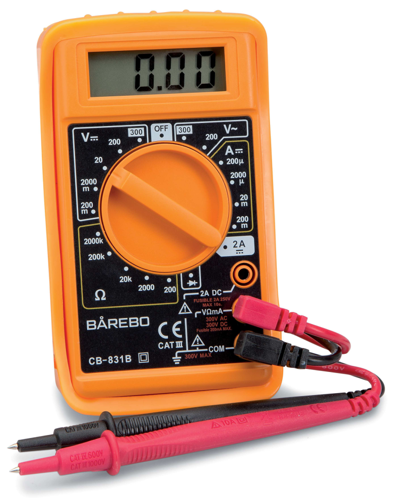 MULTIMETER DIGITAL UNIVERSAL BÅREBO