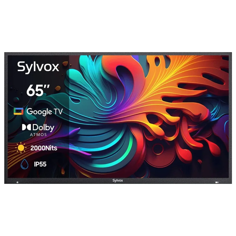 Sylvox Pergola Pro Utomhus-TV 65", Google TV, QLED