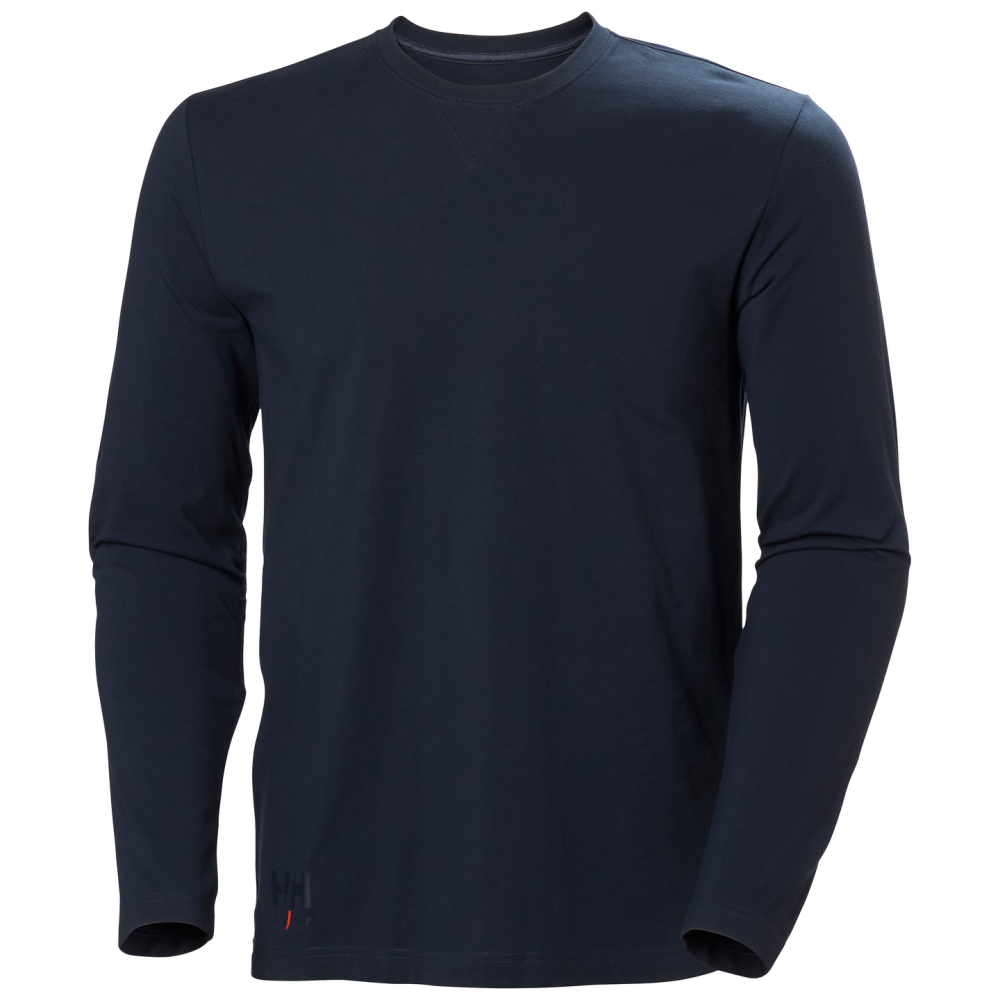 T-SHIRT LÅNGÄRM 79242 EVO MARINBLÅ 3XL